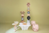 Stone Floral Sculptures Image 2