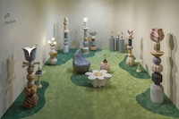 Stone Floral Sculptures Image 3