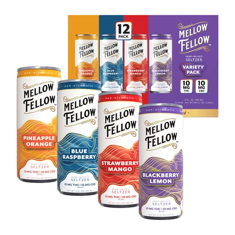 Flavorful Hemp-Infused Seltzer Packs