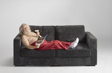 Cheeky Holiday-Inspired Sofa Campaigns
