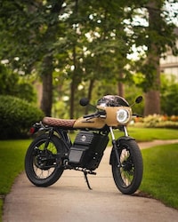 Retro-Inspired Electric Motorcycles Image 3