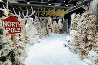 Immersive Elevator Holiday Experiences