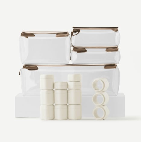 Minimalist-Inspired Travel Containers