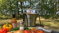 Three-in-One Camping Fire Pits Image 1
