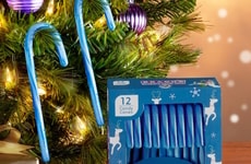 Berry-Flavored Blue-Hued Christmas Candies