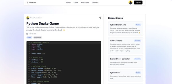 Code Review Platforms: Code Rev. Delivers AI And Peer Feedback For ...