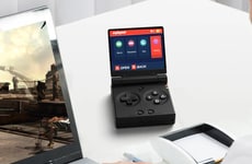 Retro Clamshell-Style Gaming Consoles