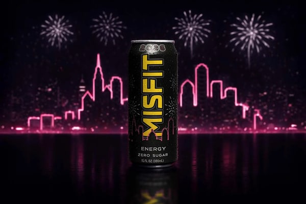 Champagne-Inspired Energy Drinks