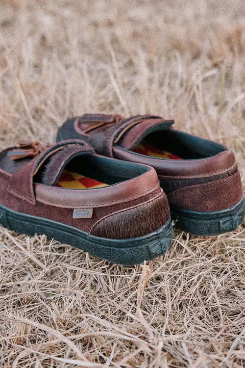 Asymmetrical Skate Loafers: BILLY'S x Vans Year of the Horse