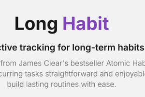 Long-Term Tracking Tools: Long Habit Helps You Track Important Tasks ...