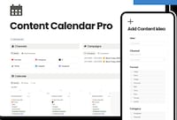 Content Planner Templates