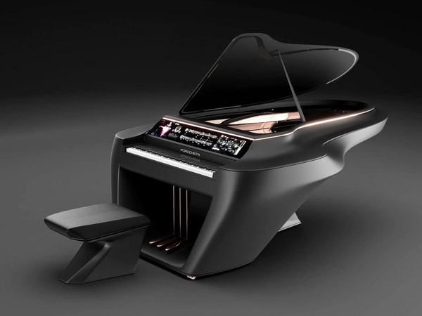 Touchscreen Grand Pianos