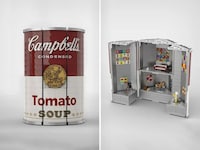 Pop Art Factory Sculptures