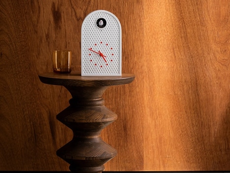 Perforated Metal Clocks