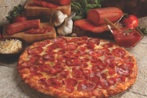 Premium Three-Pepperoni Pizzas