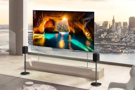 Ultra-Thin Wireless TVs