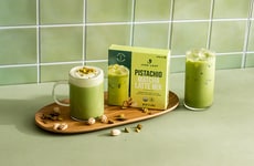 Pistachio-Infused Matcha Mixes