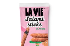 Plant-Based Dry-Cured Salami Snacks