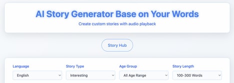 Story Creation Generators