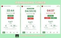 Enhanced Pomodoro Timers