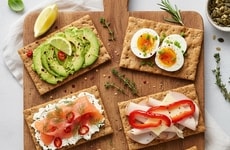Low-Carb Protein-Packed Cracker Breads