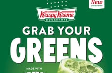 Matcha-Themed Donut Menus