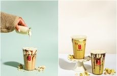 Pistachio Foam Drinks