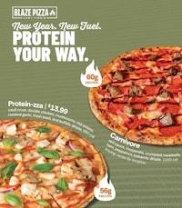 Satisfying Protein-Packed Pizzas Image 1