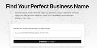 Business Naming Tools Image 1