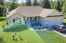 Triple-Lens Security Cameras