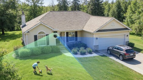 Triple-Lens Security Cameras