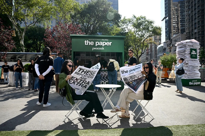 Series-Inspired Newspaper Pop-Ups