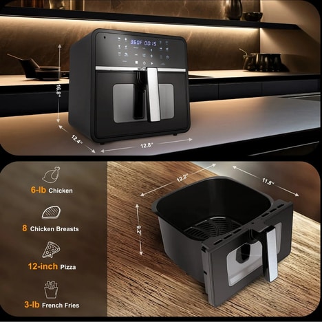 Voice-Activated Air Fryers