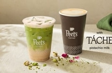 Collaboration Pistachio Milk Lattes