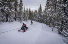 Complimentary Snowmobile Rides