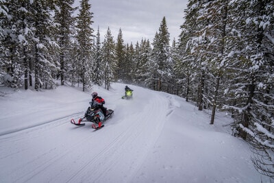 Complimentary Snowmobile Rides