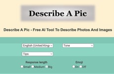 AI Image Describers