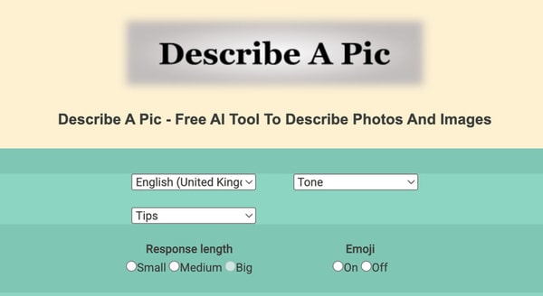 AI Image Describers: Describe A Pic Provides AI-Powered Descriptions ...