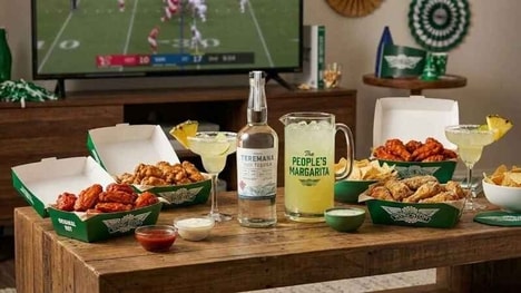 Wings-Focused Tequila Promotions