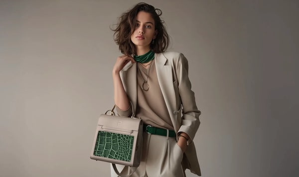 Outfit-Matching OLED Handbags