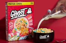 Colorful High-Protein Marshmallow Cereals