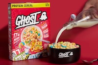 Colorful High-Protein Marshmallow Cereals