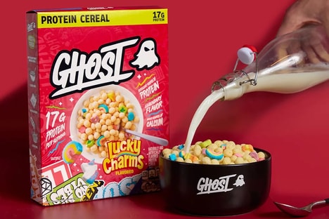 Colorful High-Protein Marshmallow Cereals