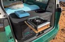 Inflatable Vehicular Kitchen Units