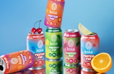 Prebiotic Protein-Rich Sodas