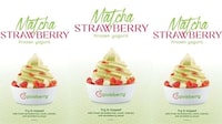 Fruit-Forward Matcha Frozen Yogurts