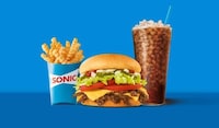 Patriotic QSR Burger Menus Image 1