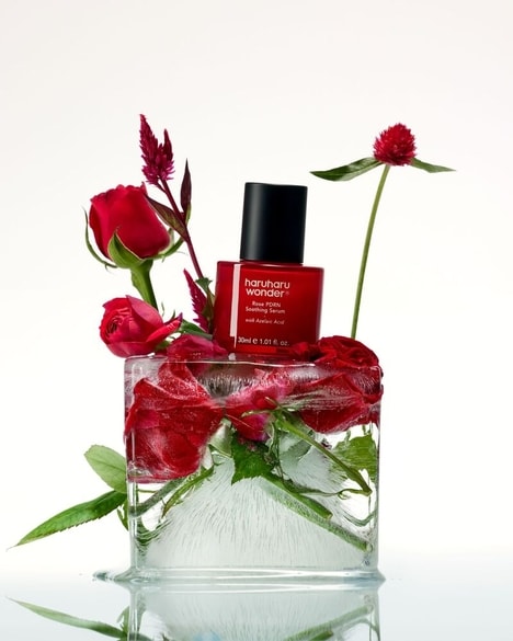 Vegan Rose-Infused Serums