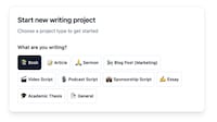 AI Writing Workspaces