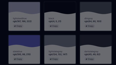 Website Color Extractors